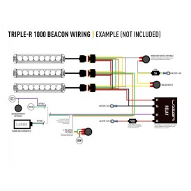 Lazer Triple-R 1000 Gen2 LED Fernscheinwerfer mit Blitzerfunktion